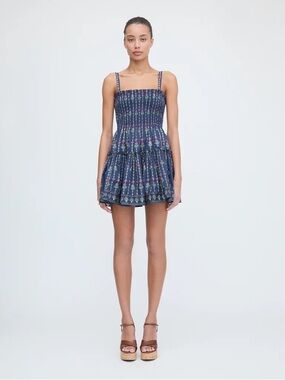 Hill House Seraphina Nap Dress - trailing fern - size small